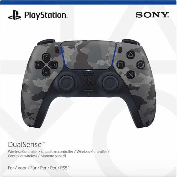 PlayStation DualSense Controller - Grey Camo